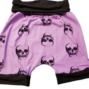 High waisted harem shorts